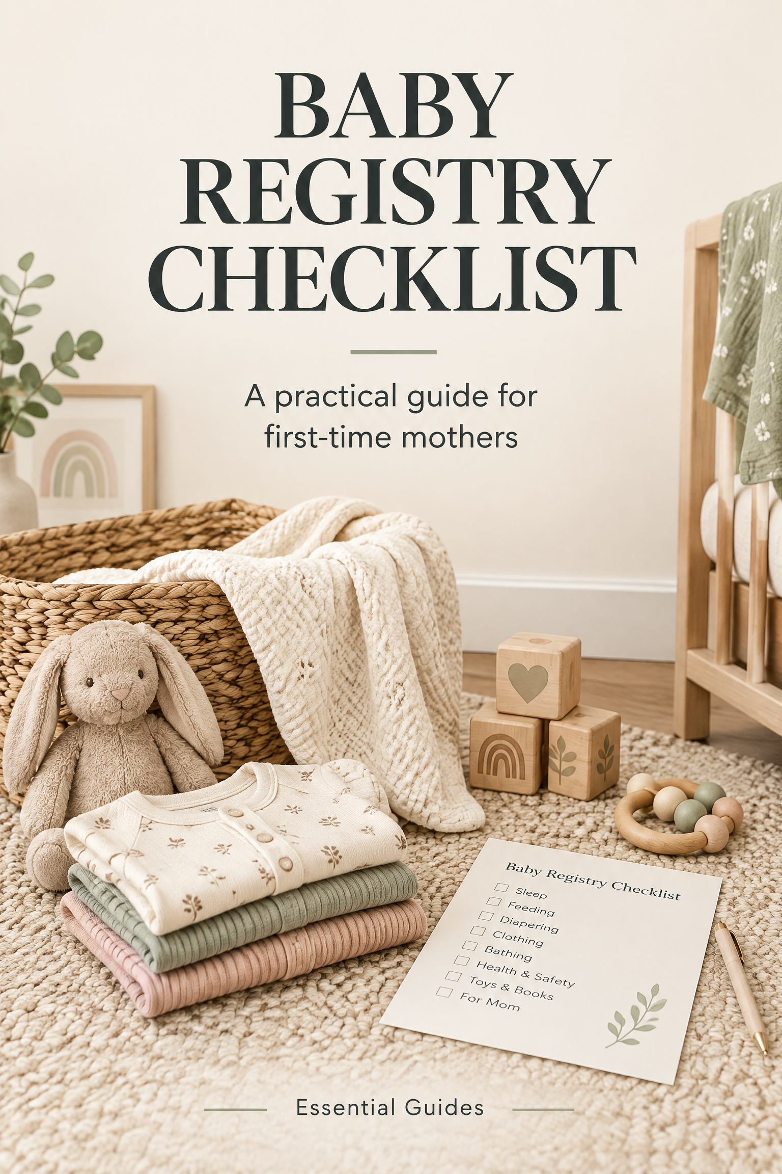 Baby Registry Checklist for First-Time Mothers